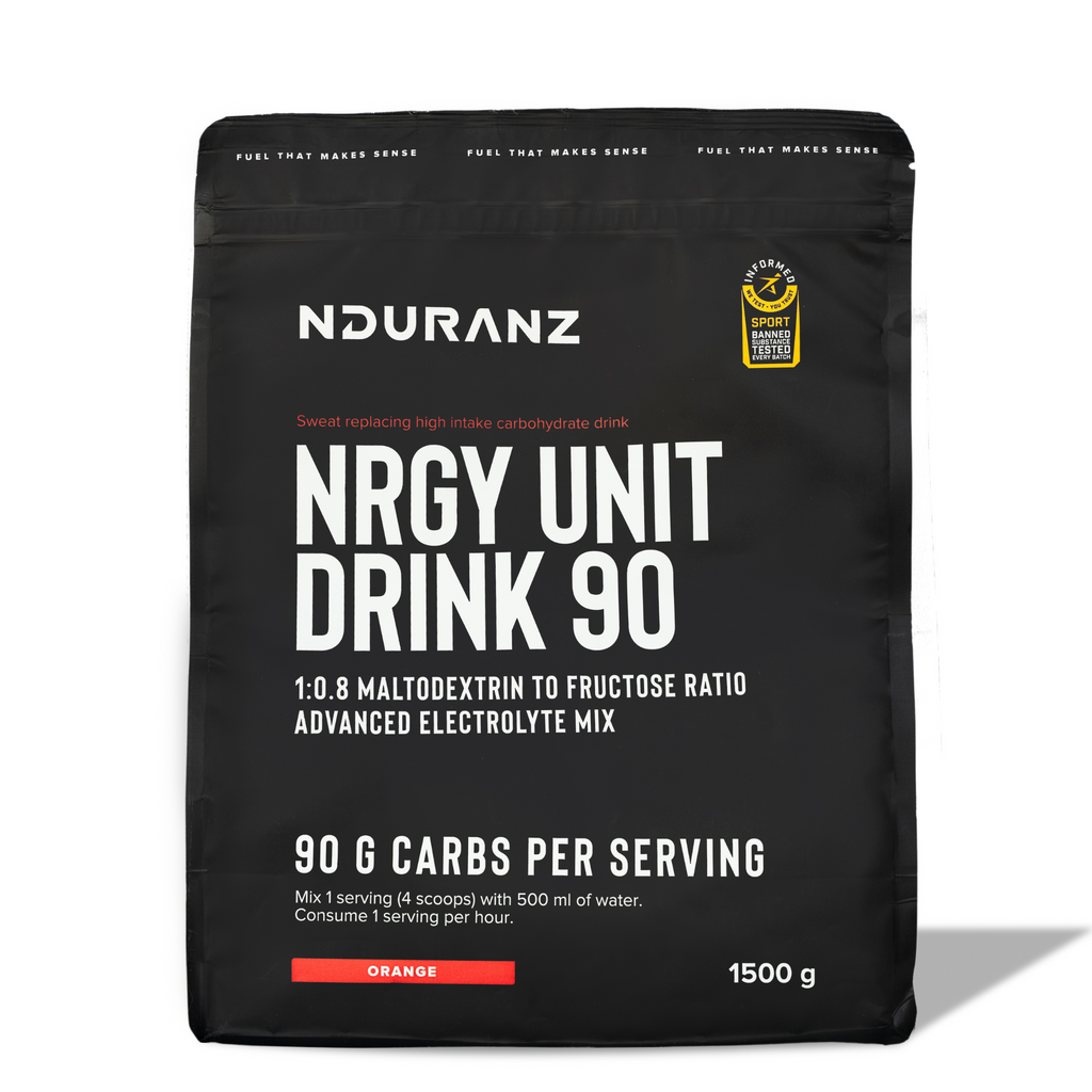 Nduranz "NRGY UNIT DRINK 90" 1.5kg carbohydrate+electrolyte drink